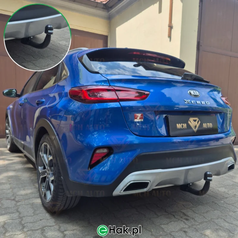 11 montaż haka holowniczego kia xceed