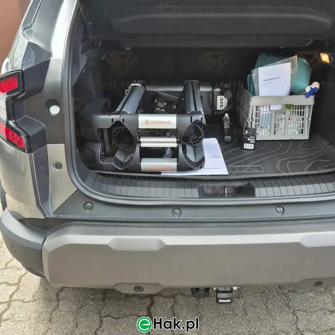 2 montaż haka holowniczego dacia duster iii 2024-