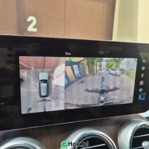 2 montaż haka holowniczego mercedes glc x253 amg