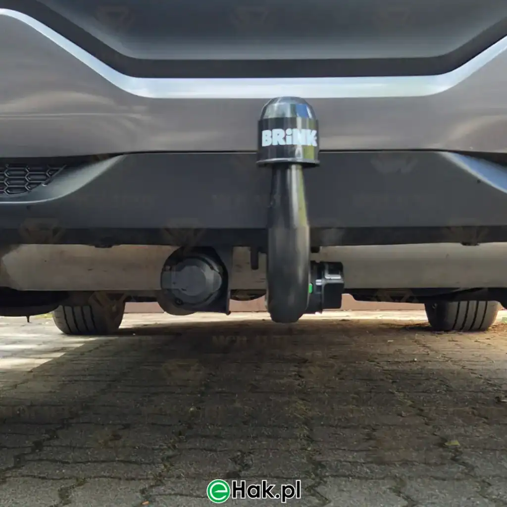 2 montaż haka holowniczego nissan qashqai iii j12