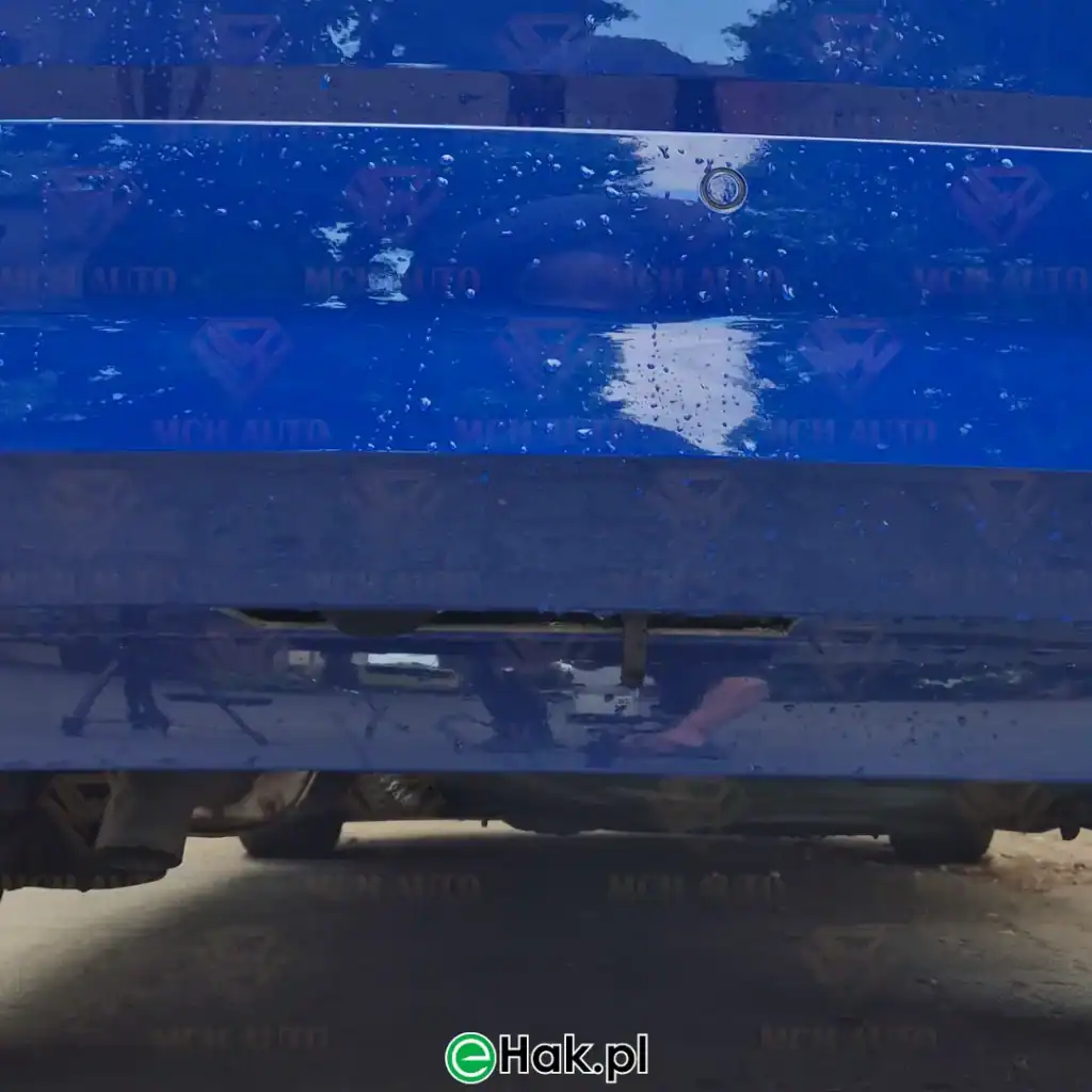 3 montaż haka holowniczego skoda fabia