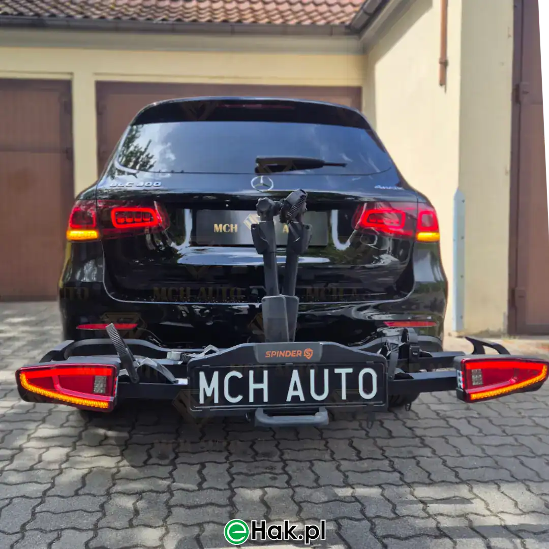 4 montaż haka holowniczego mercedes glc x253 amg