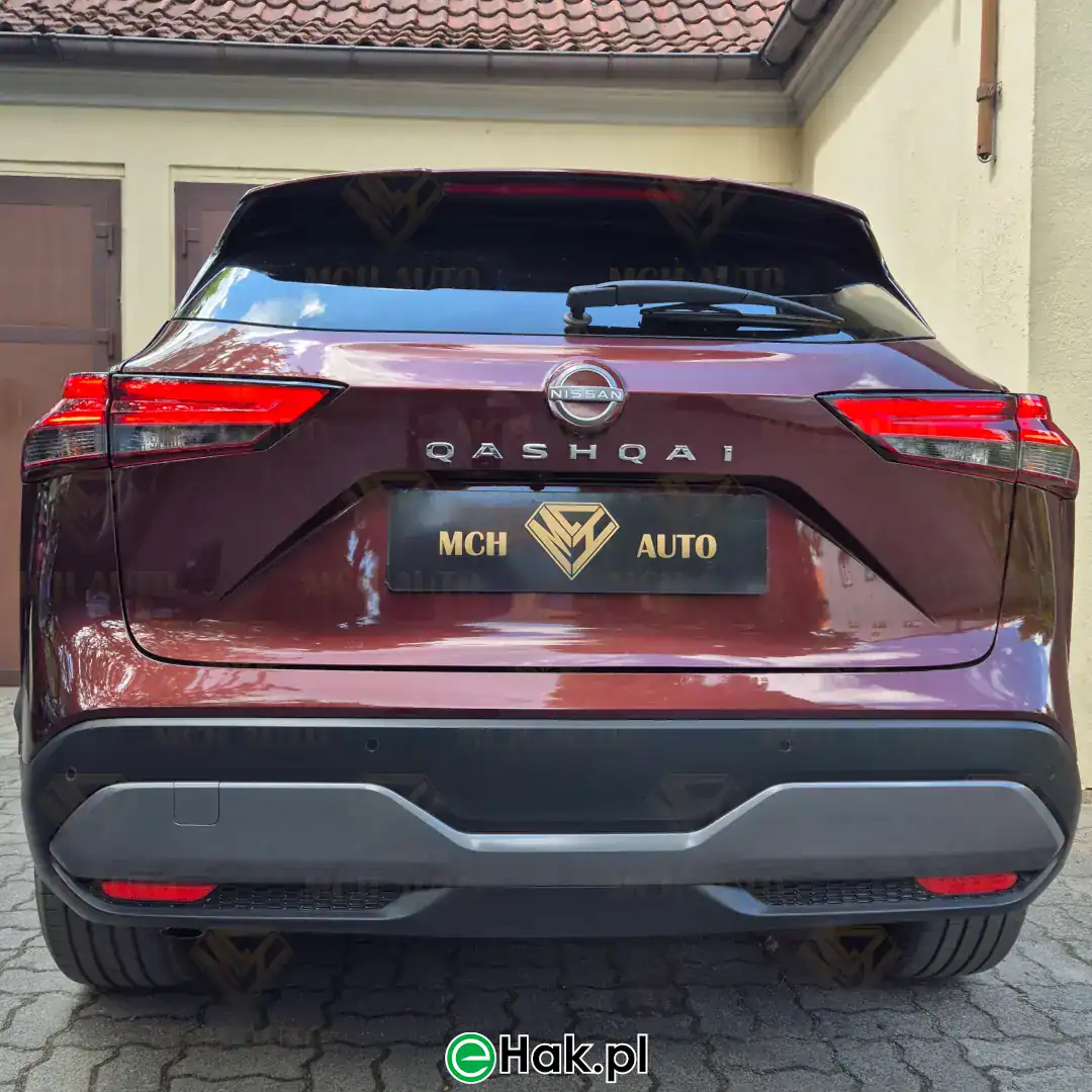 4 montaż haka holowniczego nissan qashqai iii j12