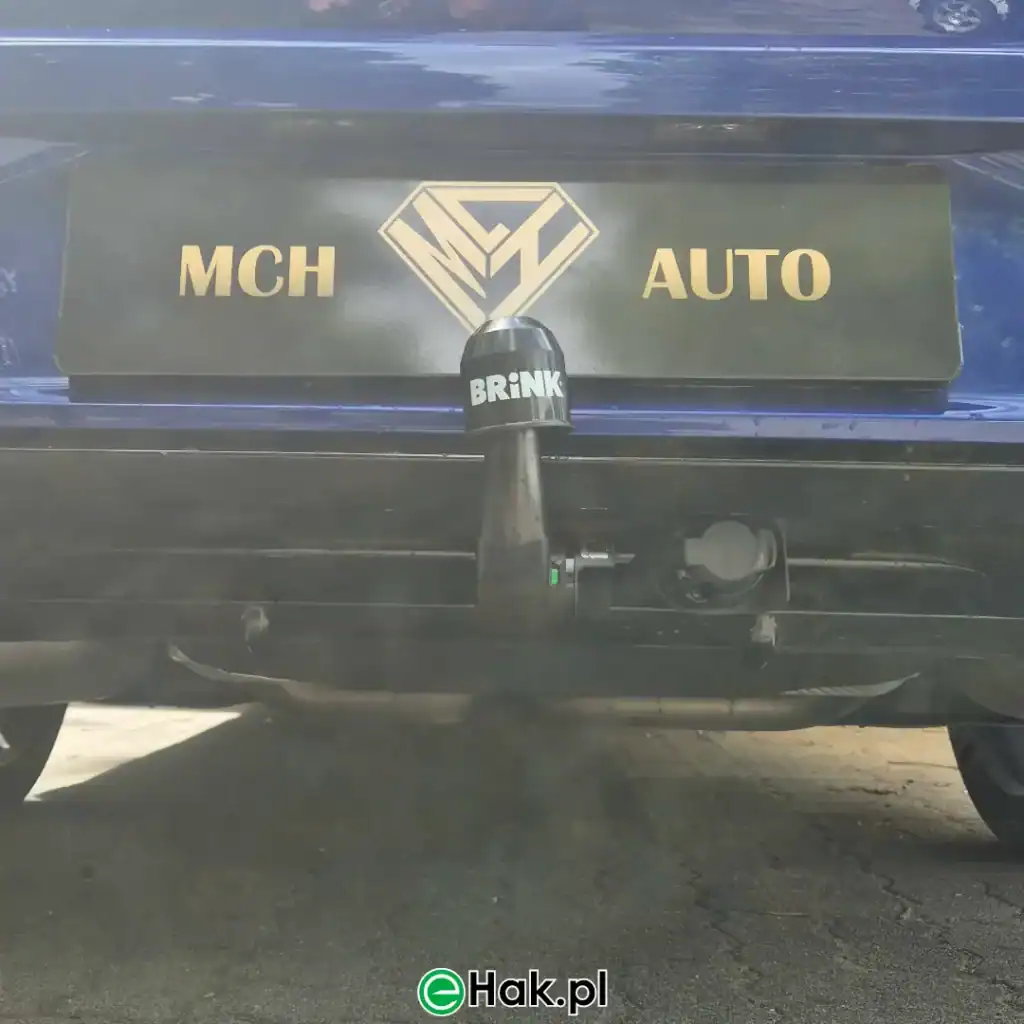 4 montaż haka holowniczego vw arteon sb