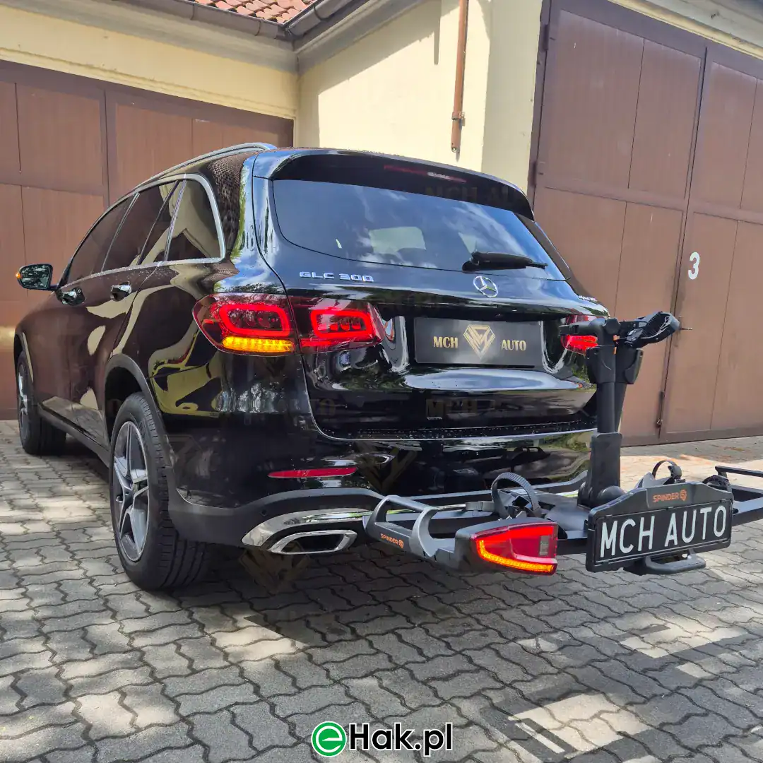 5 montaż haka holowniczego mercedes glc x253 amg