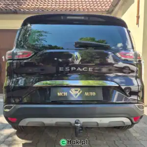 5 montaż haka holowniczego renault espace v