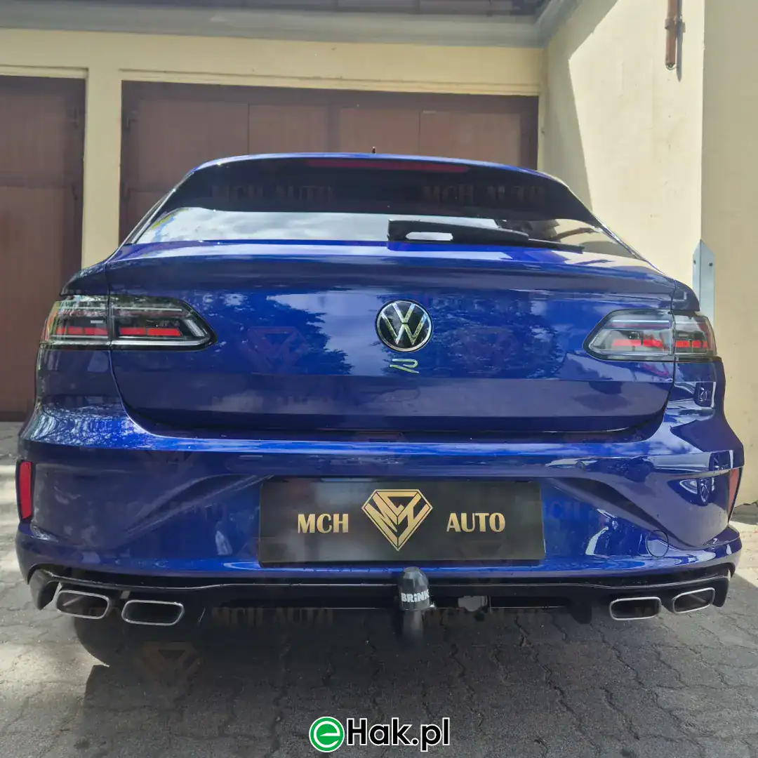 5 montaż haka holowniczego vw arteon sb