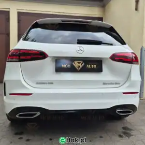 6 montaż haka holowniczego mercedes b w247