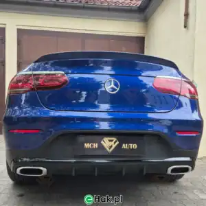 6 montaż haka holowniczego mercedes glc coupe amg line