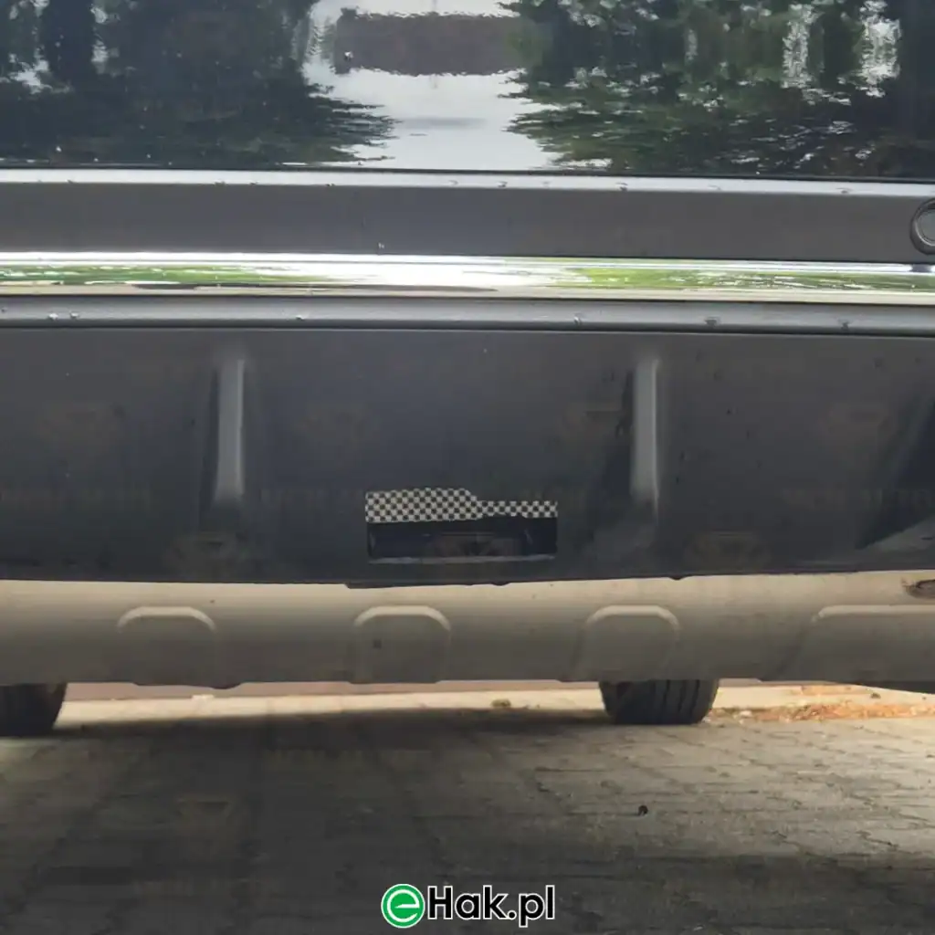 6 montaż haka holowniczego mercedes glc x253 amg