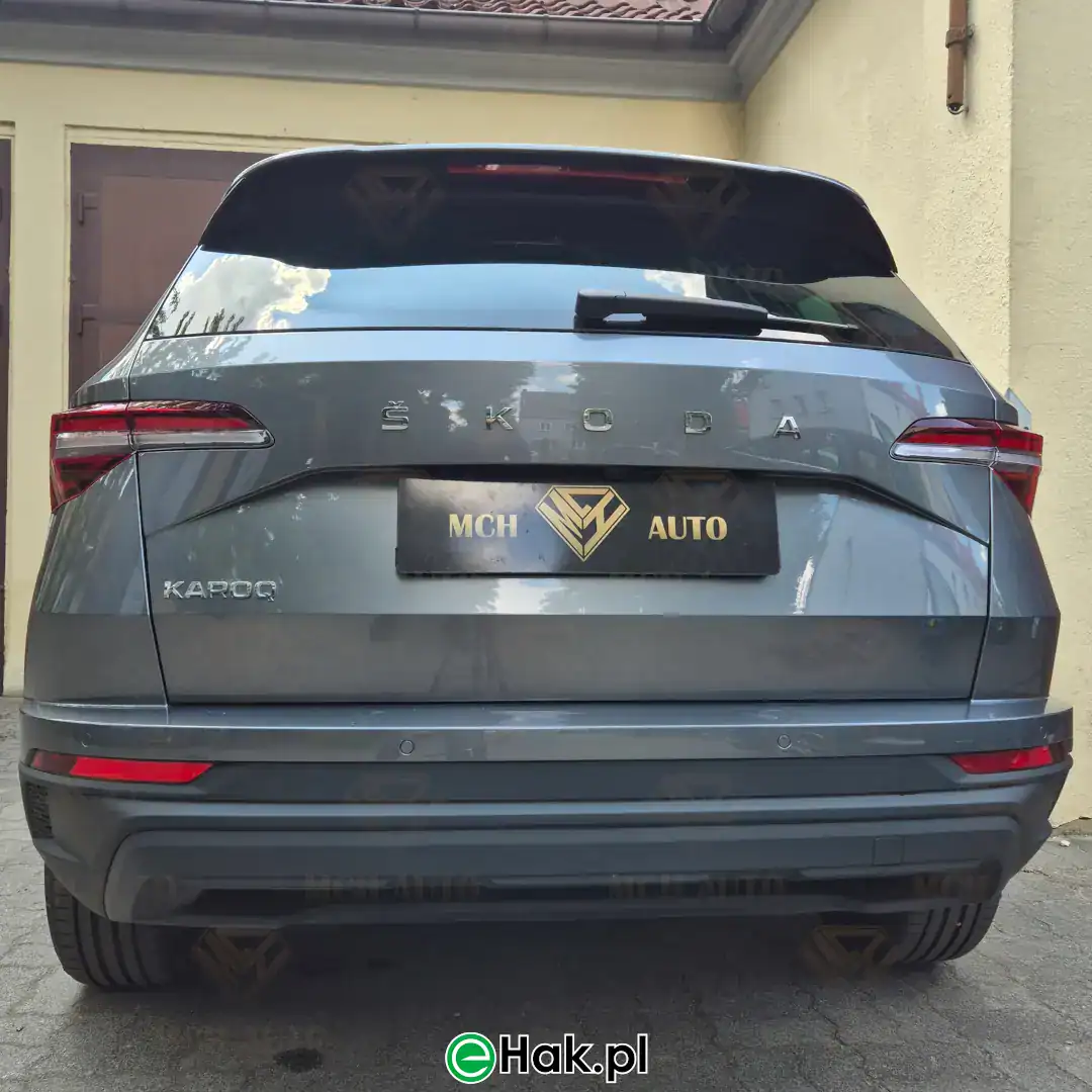 6 montaż haka holowniczego skoda karoq 2024