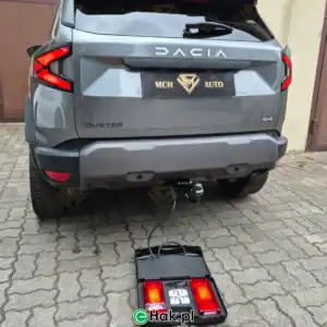 7 montaż haka holowniczego dacia duster iii 2024-