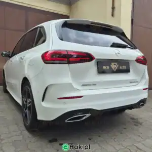 7 montaż haka holowniczego mercedes b w247