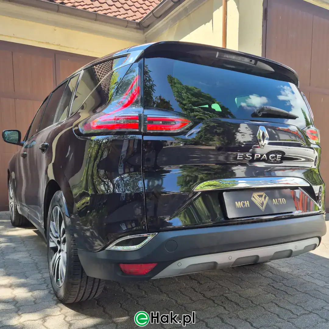 7 montaż haka holowniczego renault espace v