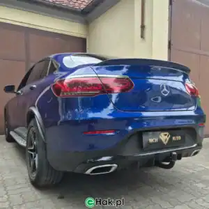 8 montaż haka holowniczego mercedes glc coupe amg line