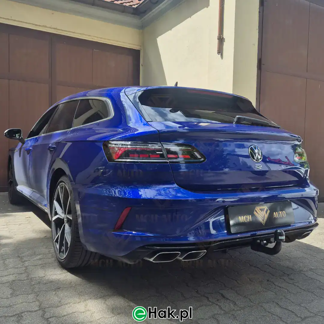 8 montaż haka holowniczego vw arteon sb