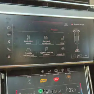 montaż haka holowniczego audi a8 d5