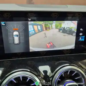 montaż haka holowniczego mercedes b w247