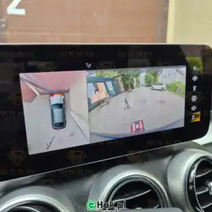 montaż haka holowniczego mercedes glc coupe amg line