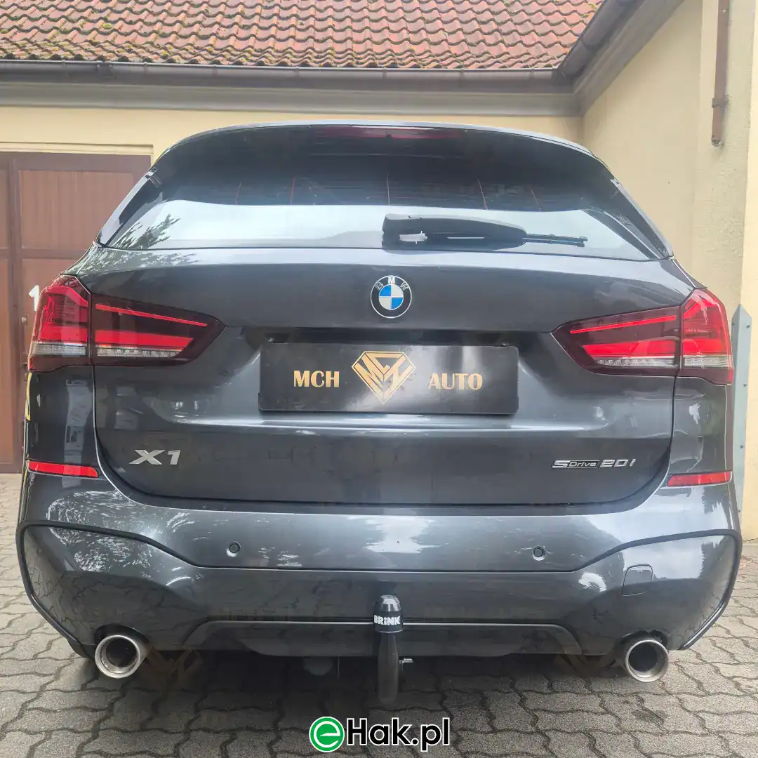3 montaż haka holowniczego bmw x1 m pakiet