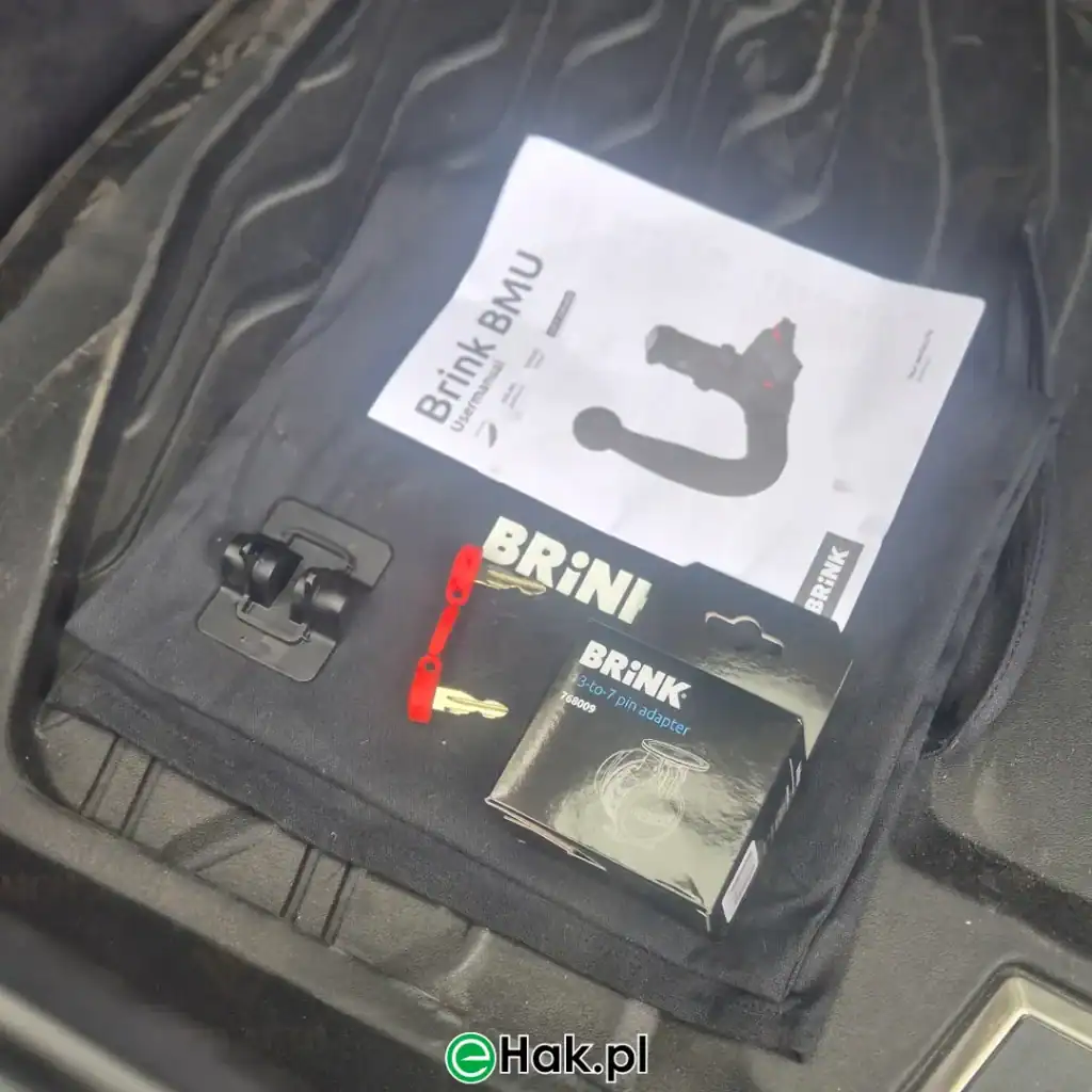 3 montaż haka holowniczego bmw x5 2018-