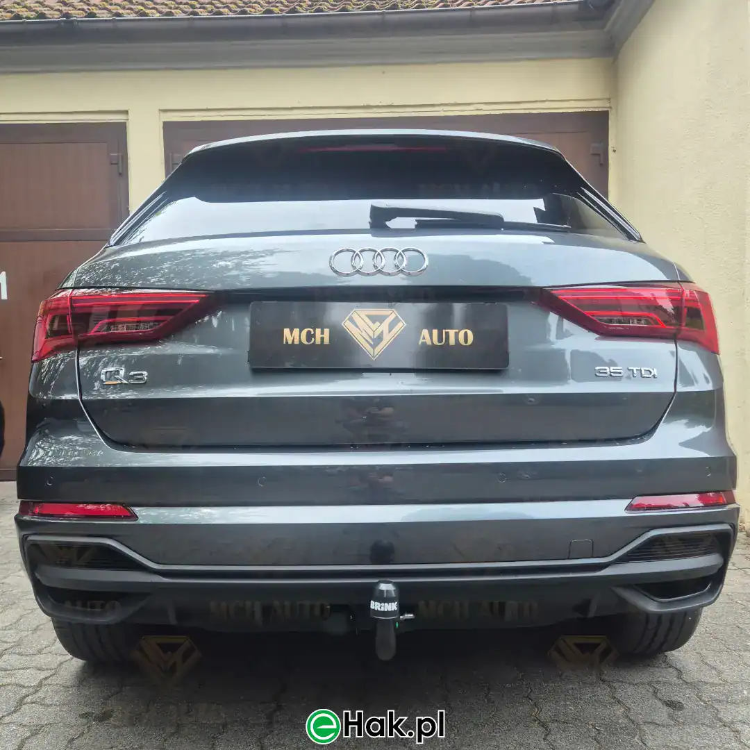 4 montaż haka holowniczego audi q3 z sfd2