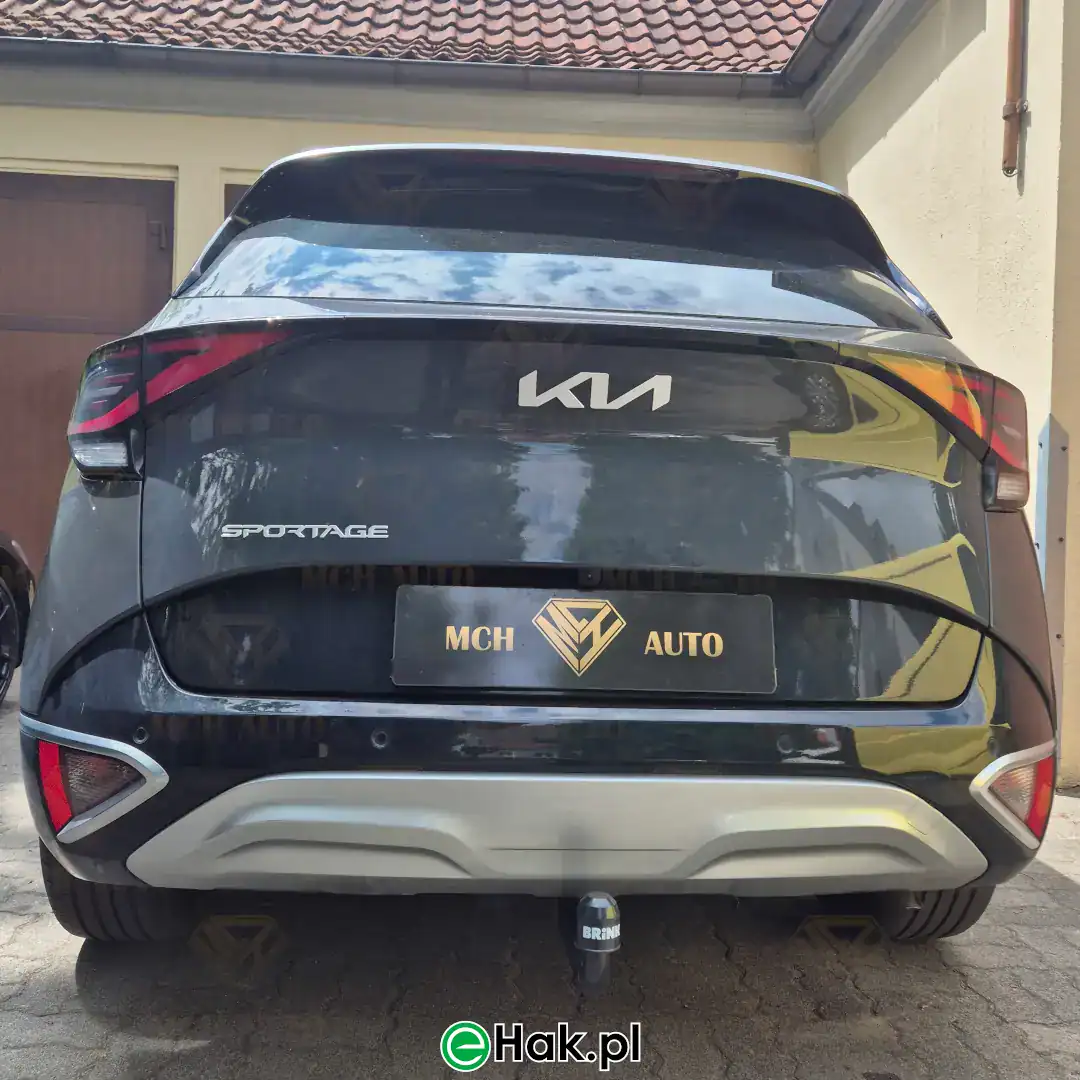 4 montaż haka holowniczego kia sportage v mhev 4x4