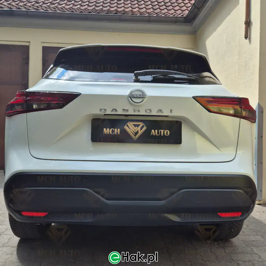 5 montaż haka holowniczego nissan quashqai 3