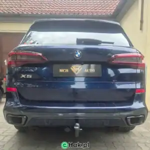 6 montaż haka holowniczego bmw x5 2018-