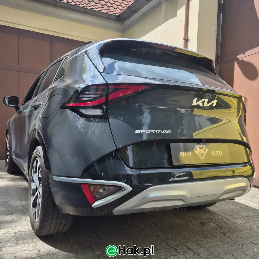 7 montaż haka holowniczego kia sportage v mhev 4x4