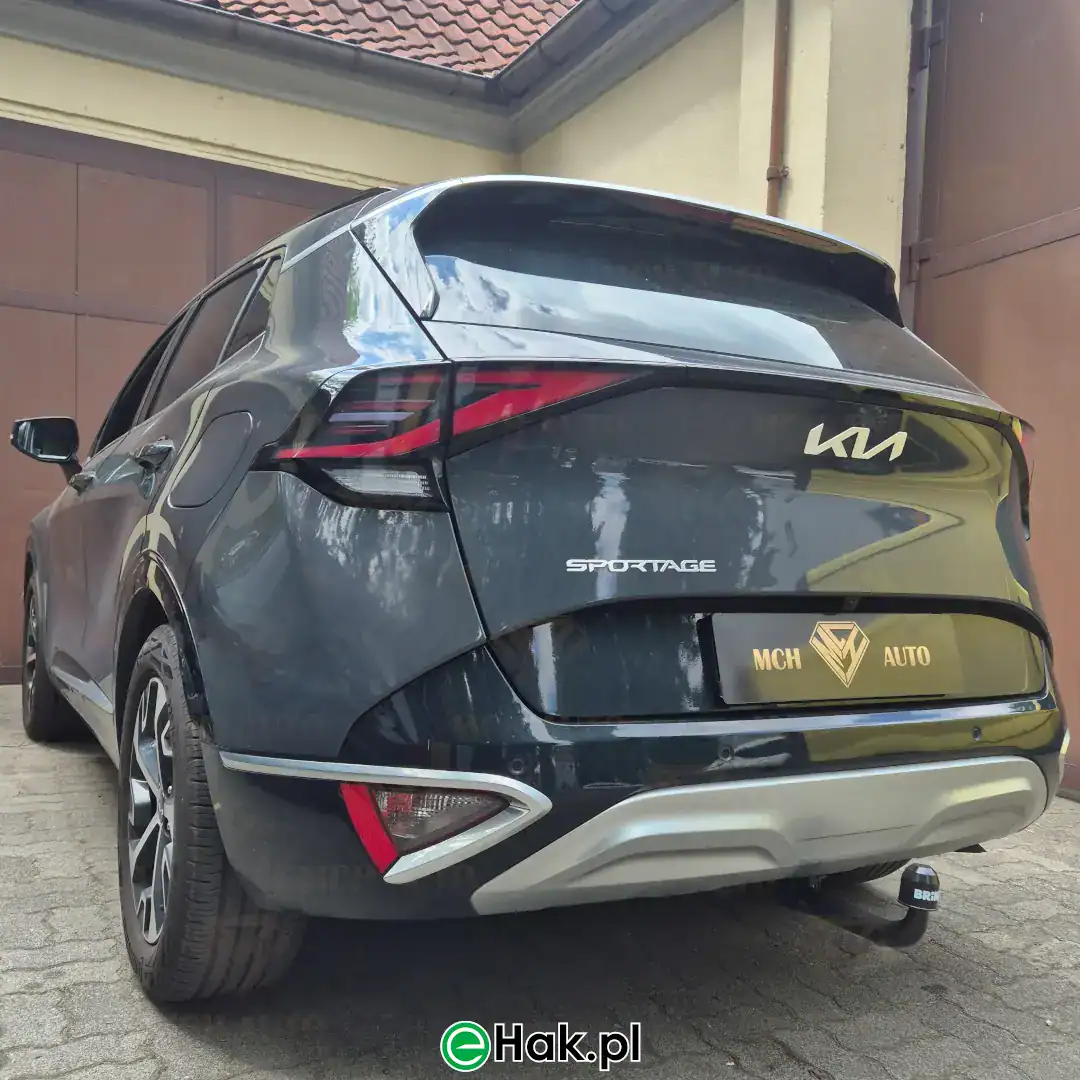 8 montaż haka holowniczego kia sportage v mhev 4x4