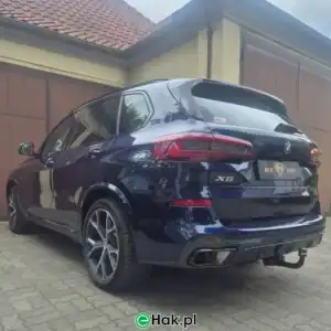 9 montaż haka holowniczego bmw x5 2018-