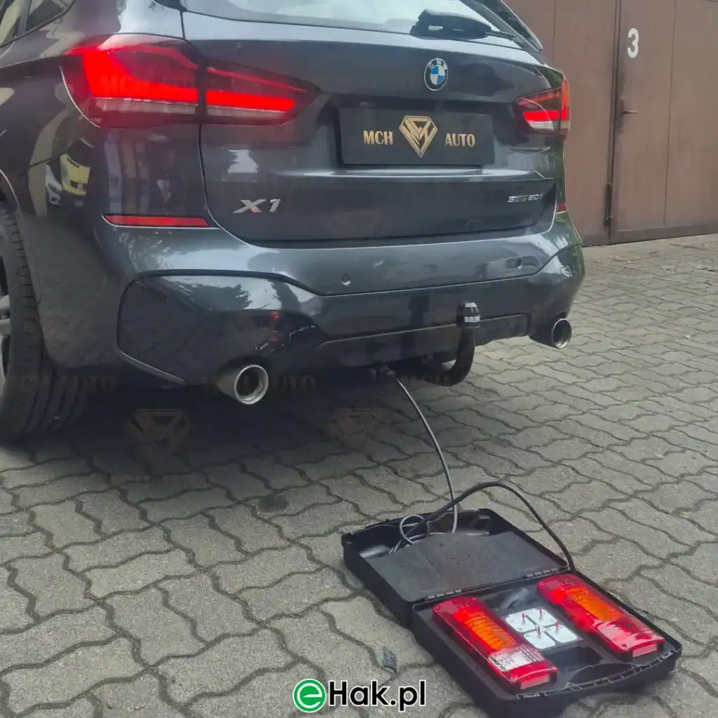 montaż haka holowniczego bmw x1 m pakiet
