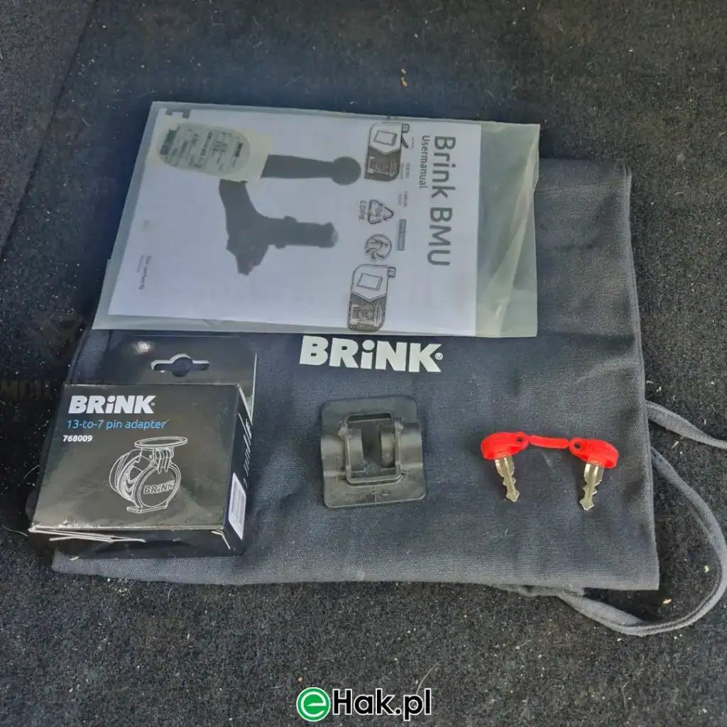 1 montaż haka holowniczego mg hs i