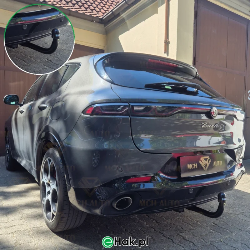 11 montaż haka holowniczego alfa romeo tonale