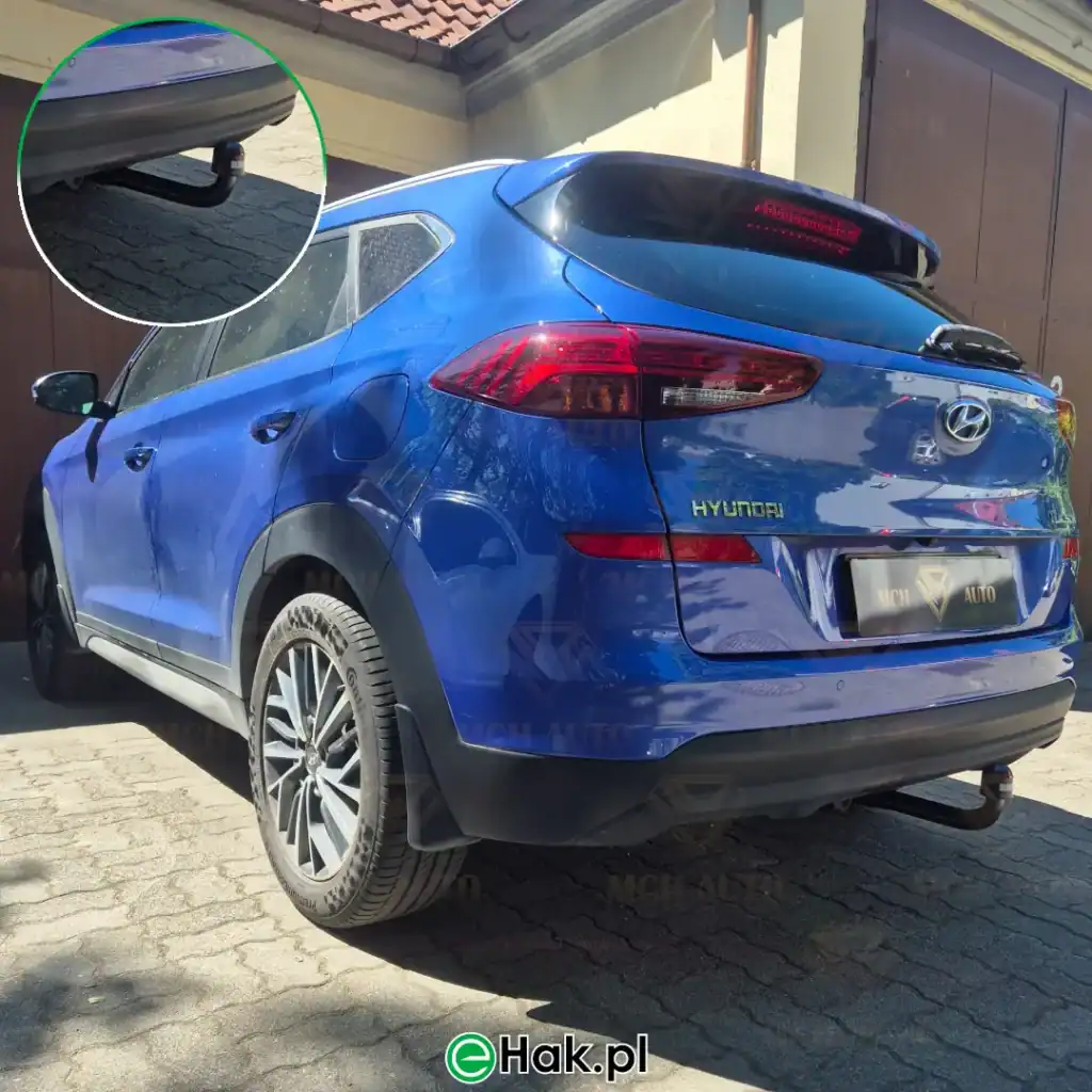 11 montaż haka holowniczego hyundai tucson iii