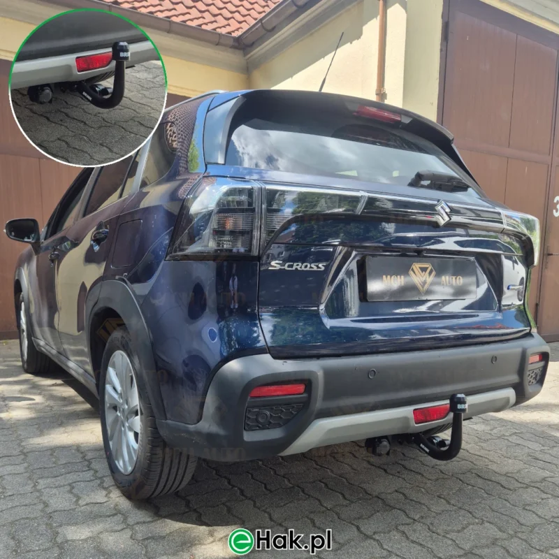 11 montaż haka holowniczego suzuki s-cross