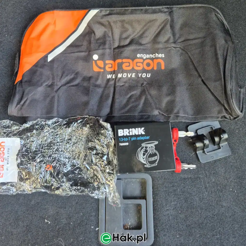 2 montaż haka holowniczego audi d5 usa