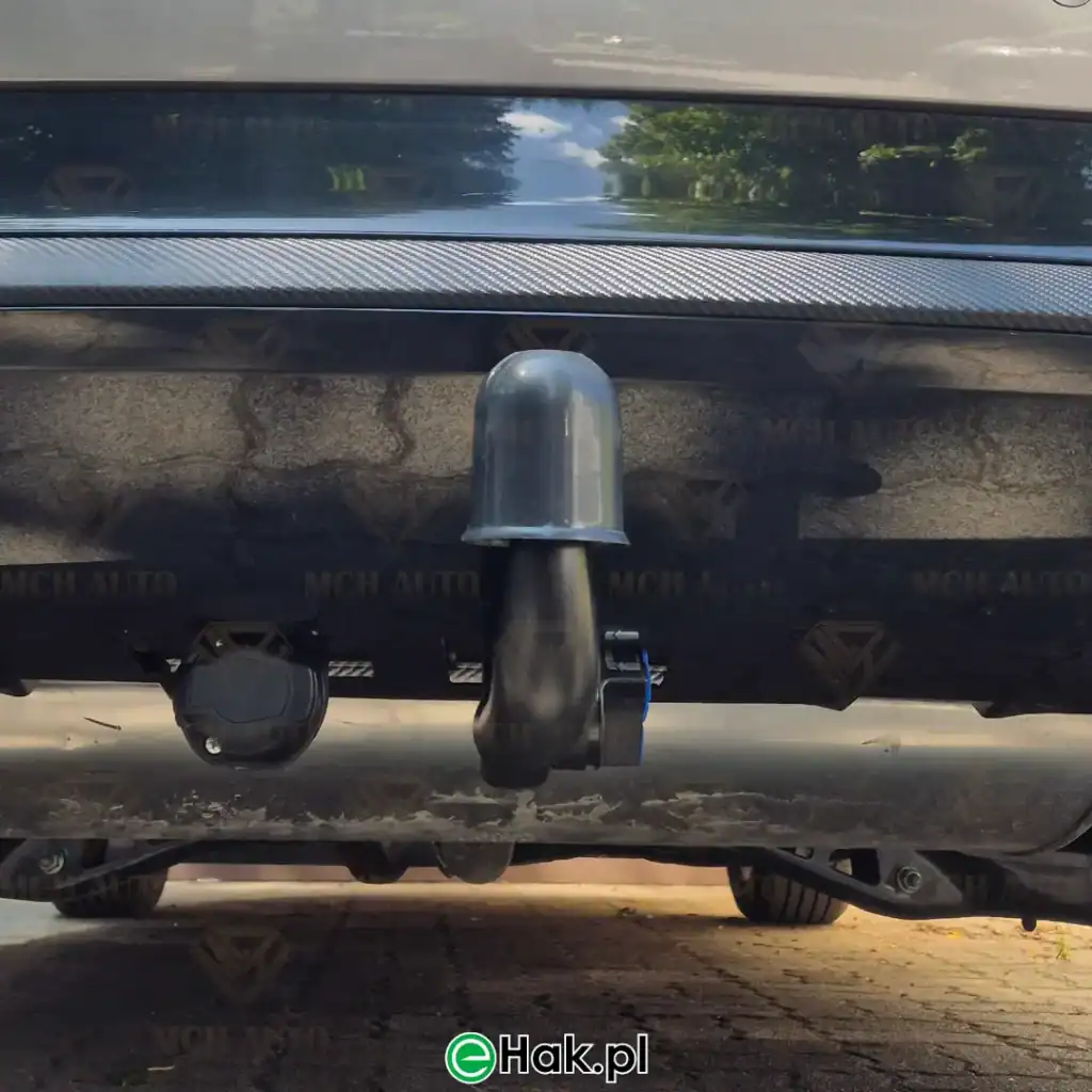2 montaż haka holowniczego mg hs ii hs phev
