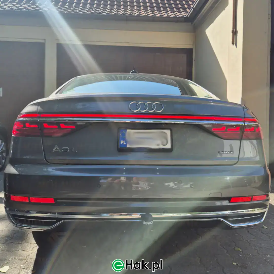 3 montaż haka holowniczego audi d5 usa