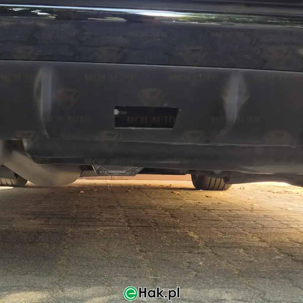 3 montaż haka holowniczego mercedes gle coupe