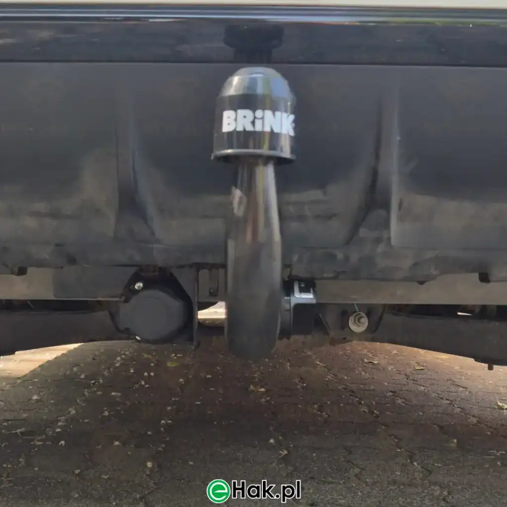 3 montaż haka holowniczego mg hs i