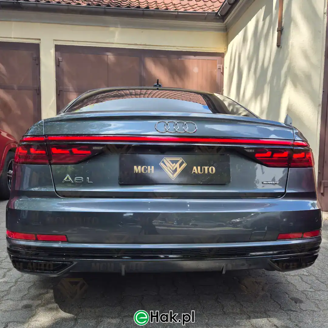 6 montaż haka holowniczego audi a8 long s-line