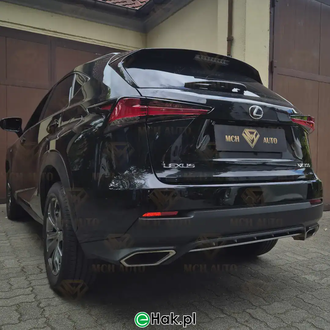 6 montaż haka holowniczego lexus nx 300