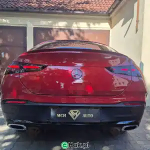 6 montaż haka holowniczego mercedes gle coupe