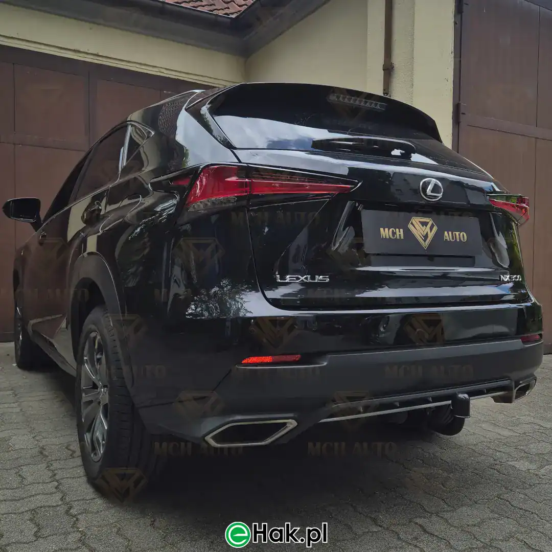 7 montaż haka holowniczego lexus nx 300