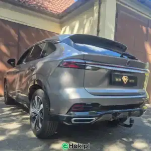 7 montaż haka holowniczego mg hs 2