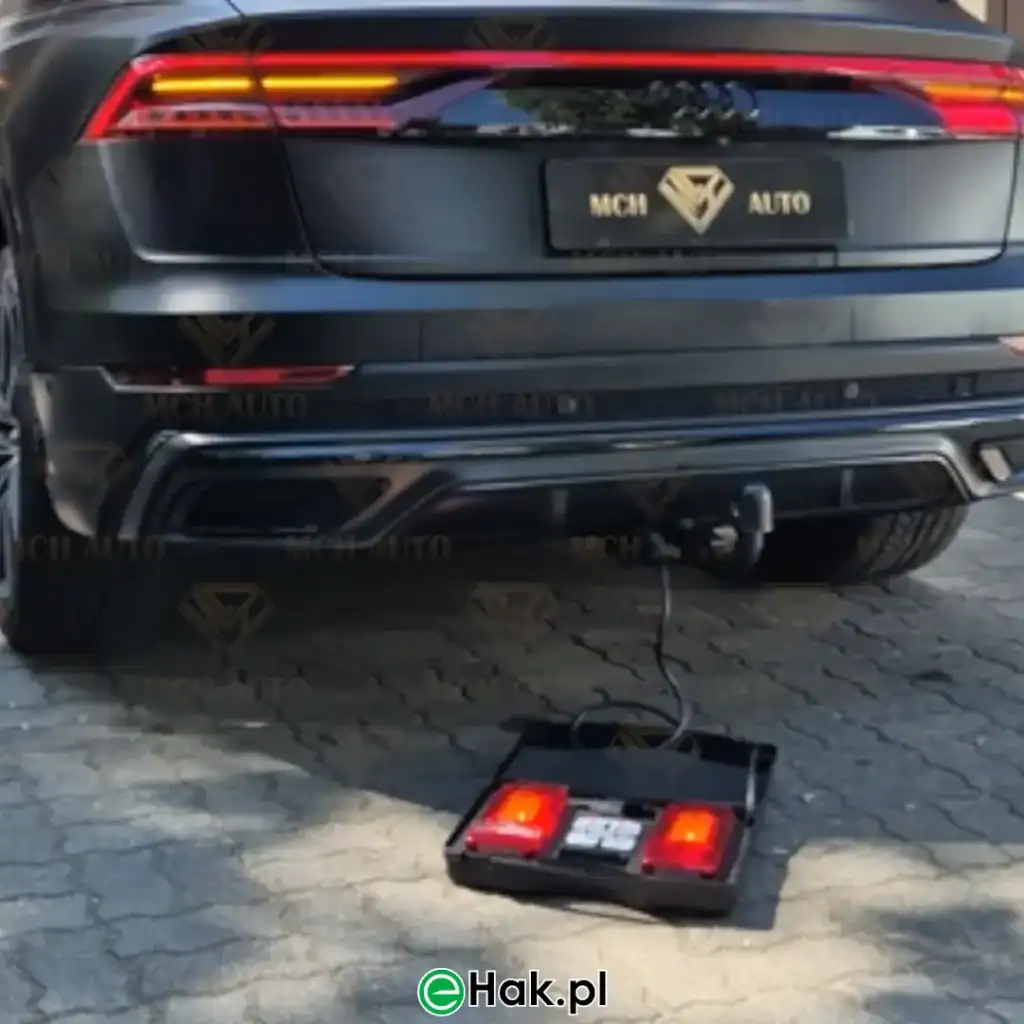 8 montaż haka holowniczego audi q8 s-line
