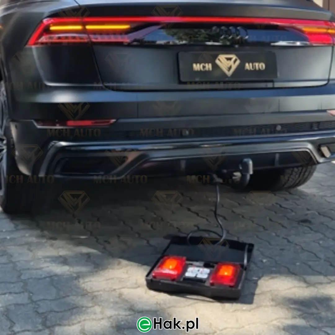 8 montaż haka holowniczego audi q8 s-line