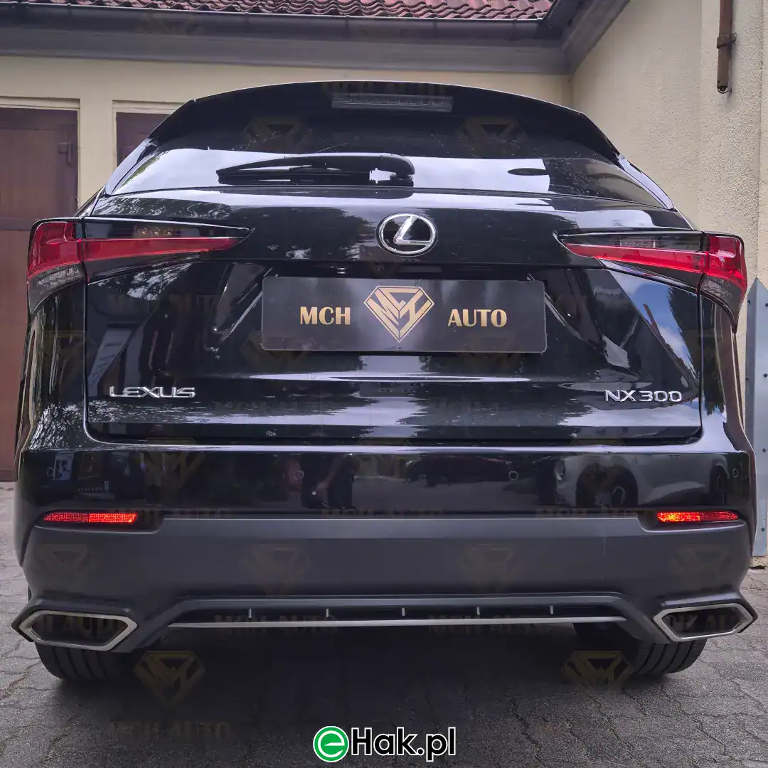 8 montaż haka holowniczego lexus nx 300